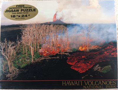 Hawaii Volcanoes National Park 500 Piece Jigsaw Puzzle Impact
