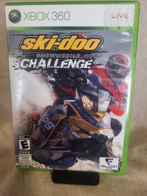 Microsoft XBOX 360 Ski-Doo Snowmobile Challenge Complete Tested 