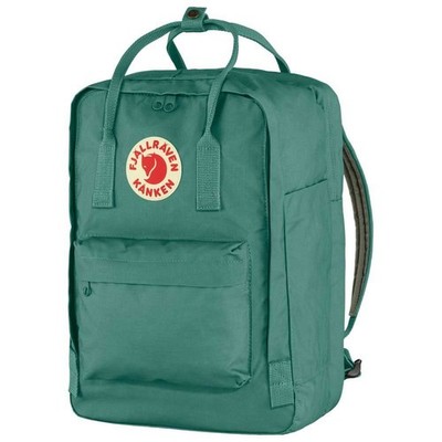 Fjallraven Kanken Laptop Backpack 15 Frost Green Comfortable and Stylish