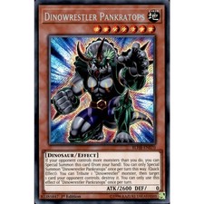 Dinowrestler Pankratops BLHR-DE070 Yu-Gi-Oh! Karte Secret Rare 1. Auflage