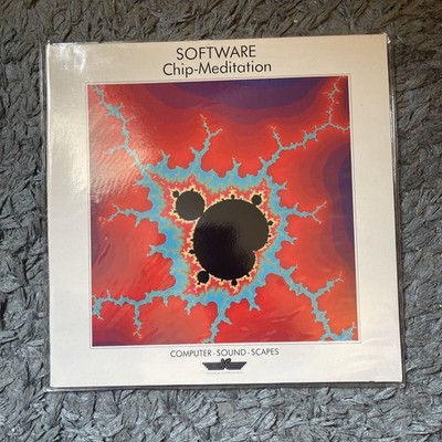 SOFTWARE Chip-Meditation LP Vinyl 1985 Berlin School Ambient FOC Postcard RARE