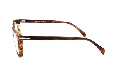 Lunettes De Vue David Beckham DB 7022 Marron Havana - Monture 51/21/150, Neuves Avec étiquettes