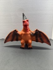 Vintage Pterodactyl Dinosaur Rubber Toy