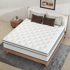 12"/14" Hybrid Mattress Twin Full Queen King Gel Memory Foam Spring Bed In A Box