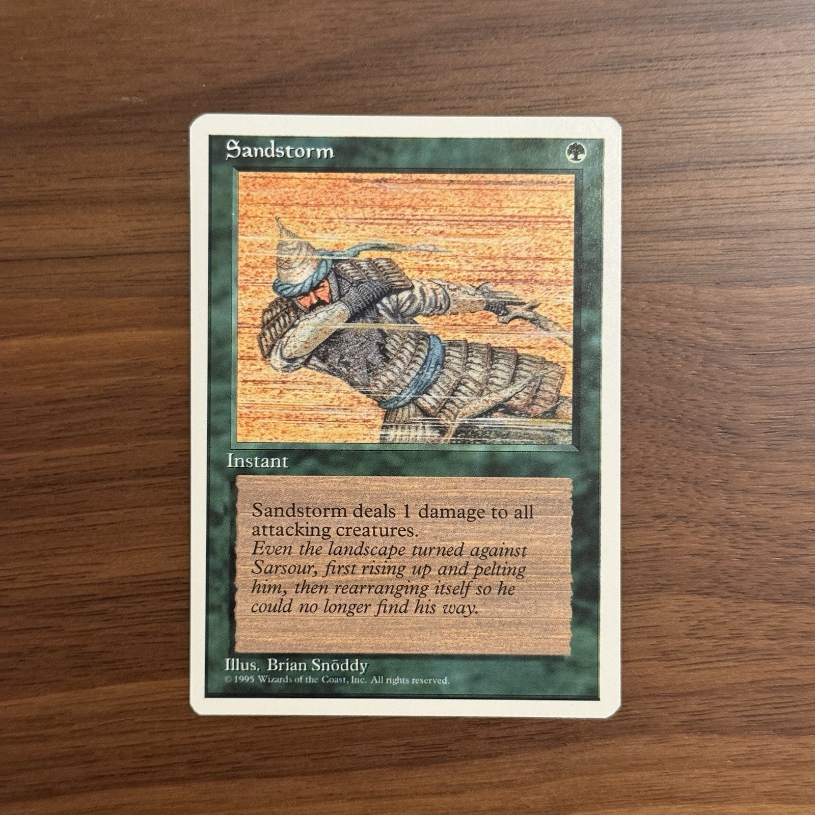 Sandstorm VLP/NM Fourth Edition 1995 MTG Magic the Gathering TCG