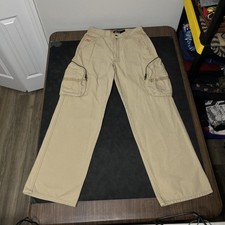 Ecko Unltd Baggy Pants Rip Stop 30x32 Cargo D...
