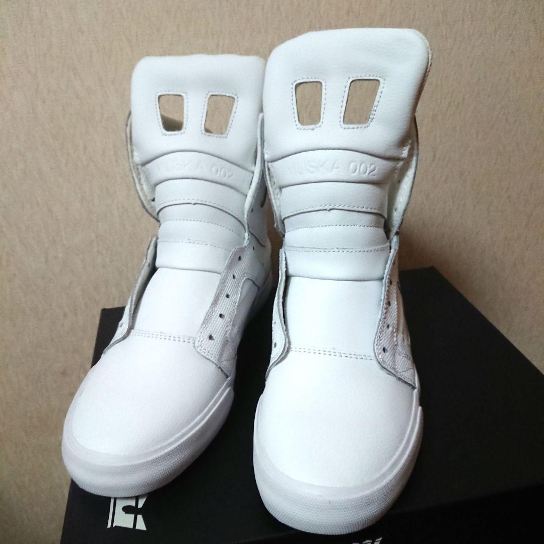 SUPRA SKYTOP Ⅱ White Size US8 High Top Men's Sneakers With Box