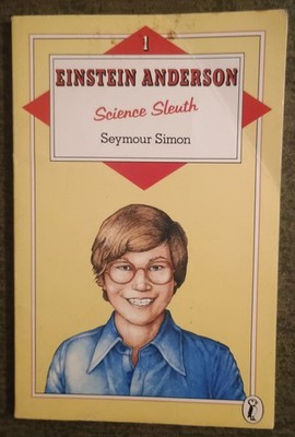 2 Einstein Anderson paperback books by Seymour Simon : Science Sleuth + Shocks