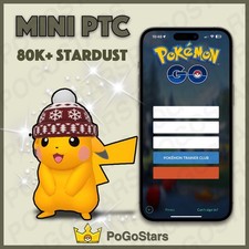Pok mon PTC GO - Shiny Pikachu Beanie - 80K Stardust  Read Description  