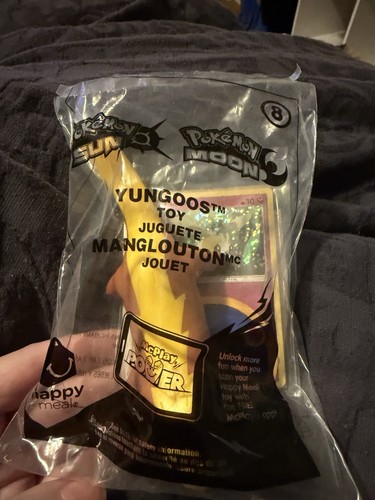 Yungoos (Cutiefly Holo Card) Pokemon Sun Moon 2017 McDonald's Happy Meal Toy