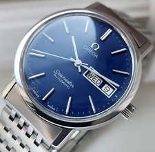 OMEGA SEAMASTER AUTOMATIC CAL1022 DAY&DATE BLUE DIAL MEN'S WATCH 2