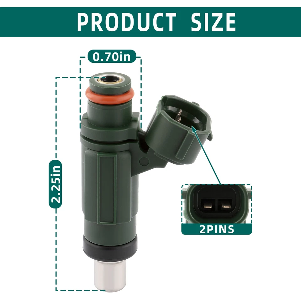 Injetor de combustível para Kawasaki Ninja 650R EX650 2006-2011 Ninja 650R EX650 2012-2016 - Imagem 2 de 4