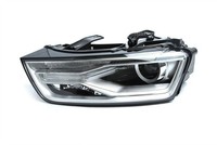 Audi Q3 Scheinwerfer Links 15-18 Bi-Xenon Led Tagfahrlicht Fahrer Nahe Seite Oem