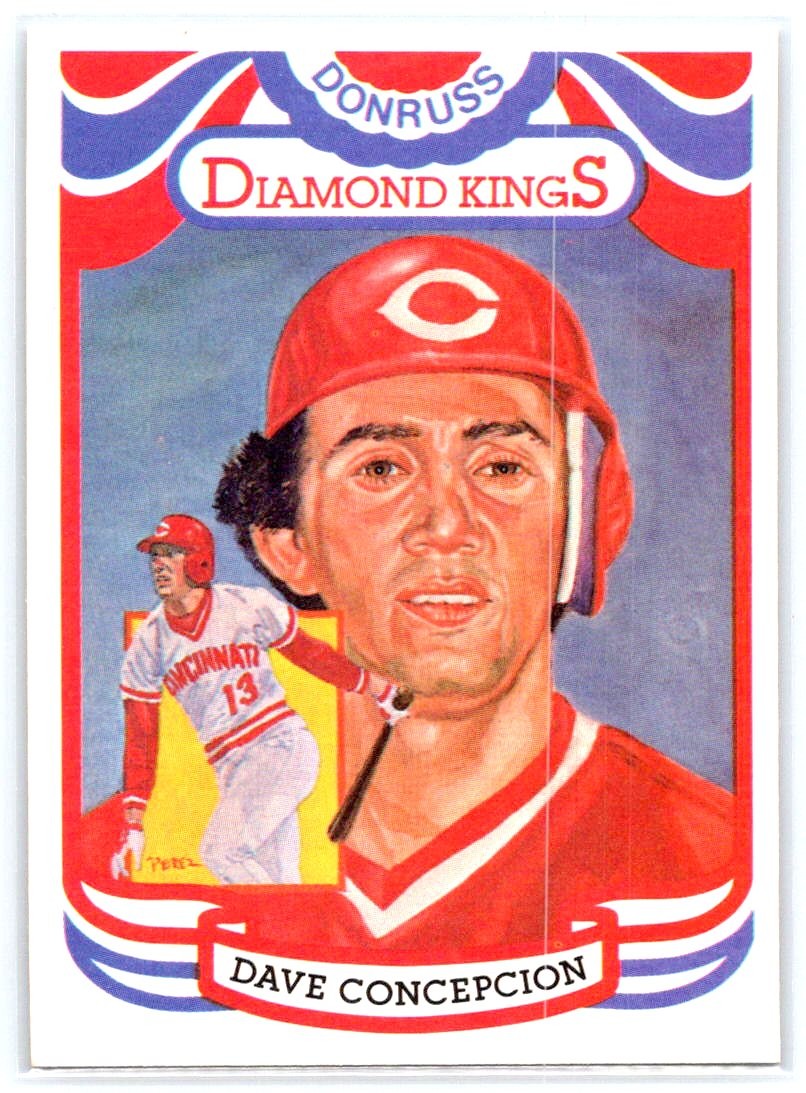 1984 Donruss #2a Dave Concepcion