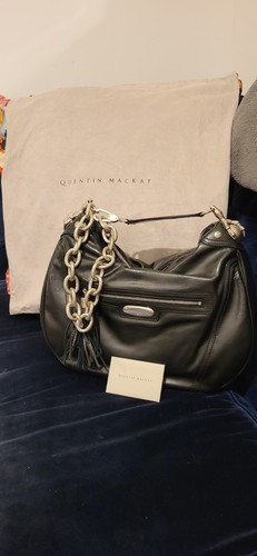 Quentin Mackay Rare leather handbag claw features New with Tags - Picture 20 of 20