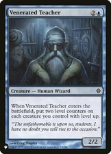 x1 Venerated Teacher - The List - The List - NM - MTG