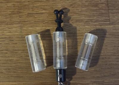 Klare Acrylspulen/Blinkerköpfe nach Maß