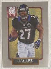 2013 Elite Football Ray Rice Card #11 Ravens Complete Your Set!