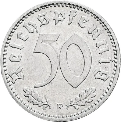 Deutsches Reich, 50 Reichspfennig, 1944 F - Bild 1 von 2