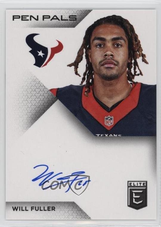 2016 Donruss Elite Pen Pals Will Fuller V Will Fuller #PP-WF Auto 05fy