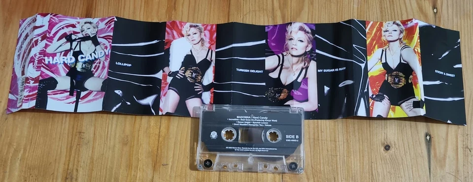 MADONNA HARD CANDY CASSETTE TAPE - Image 3 of 4