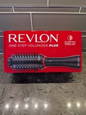Revlon One-Step Volumizer PLUS Hair Dryer and Air Brush Black Red