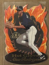 ALEX RODRIGUEZ 1997 Flair Showcase HOT GLOVES Troquelados #13 de 15 Seattle Mariners