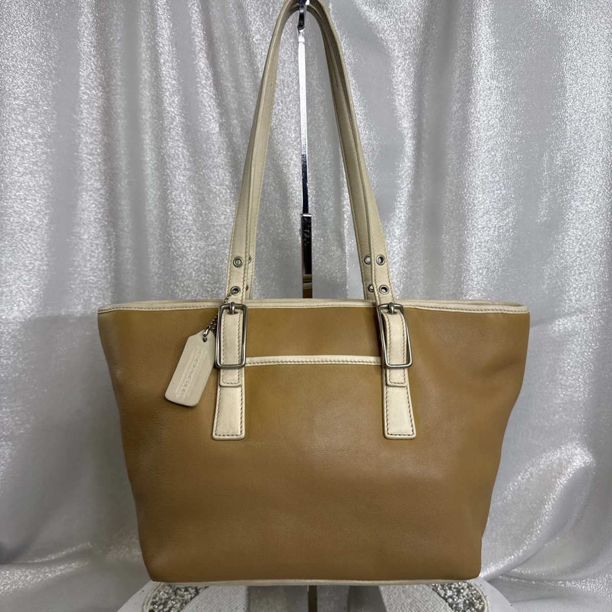 Coach Legacy Leather Exterior Tote Bags & Handbags for Women for