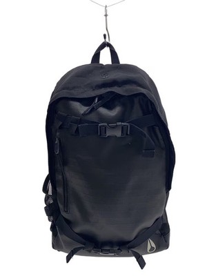 NIXON Backpack -- Black, plain, c1954