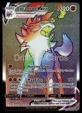 Lycanroc VMAX 213/203 Rainbow Rare Evolving Skies Pokemon Holo NM/M on eBay