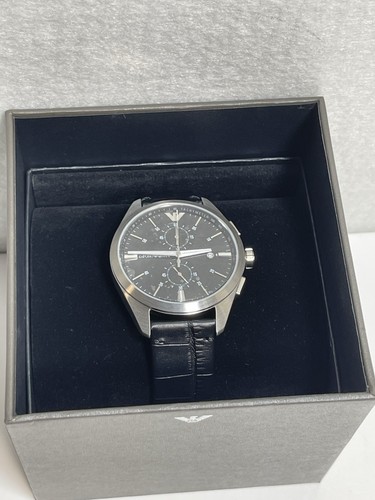 Emporio Armani Chronograph quartz black dial Men's Watch AR11542 - Picture 6 of 13