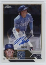 2023 Topps Chrome Rookie Auto Nate Eaton #RA-NE Auto 0e7u