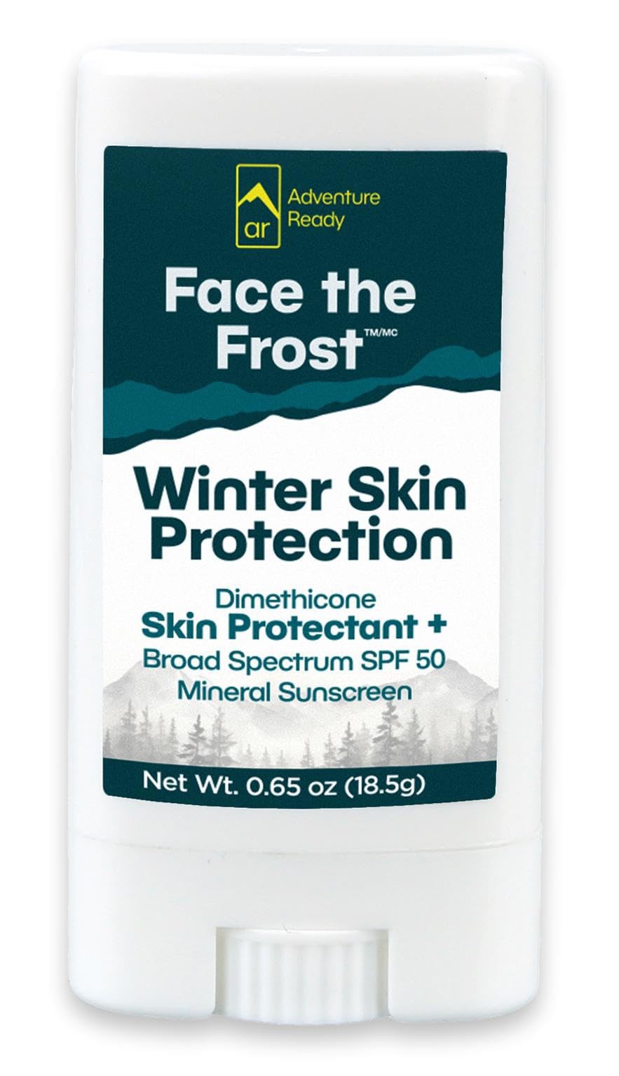 Adventure Ready Mineral Sunscreen Stick for Face - SPF 50 Broad Spectrum with