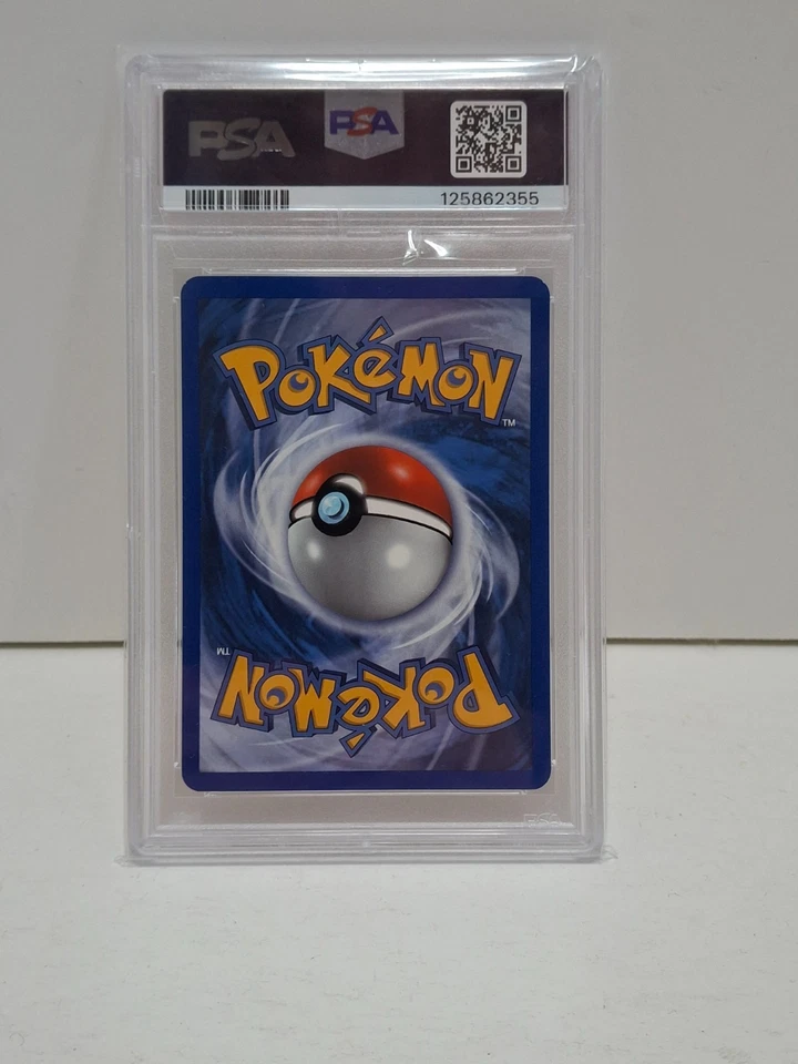 Pokemon Pikachu EX Power Keepers 57/108 Reverse Holo Stamped PSA 8 - Image 2 of 2