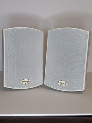 Klipsch AW400 Speakers-outdoor/indoor use-Tested And Working GREAT