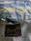 Vintage 70s Wrangler Denim Jacket Sleeveless Distressed Men’s Vest 46-REDUCED  — photo 4