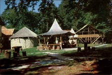 Restaurantul Vinatorului Poiana Brasov Romania vintage postcard s772