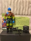 GI JOE Vintage Action Figure SLAUGHTERS LOW LIGHT Complete with File Card 1988