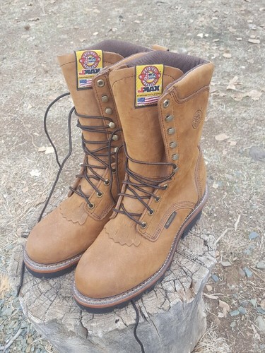 justin boots logger