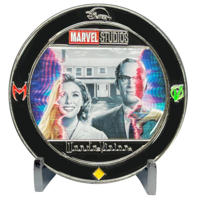 BL11-005 Wanda Vision Challenge Coin WandaVision Hex Vision SWORD