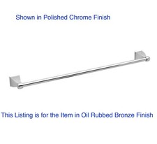 Ginger 1803/ORB - 24" Towel Bar Oil Rubbed Bronze Finish