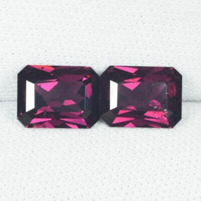 Pierre Précieuse Rhodolite Tanzanie – Rouge Pourpre, 1,47 Carats, Naturelle Sans Traitement