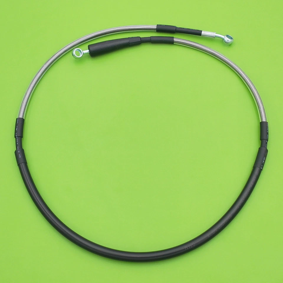 Manguera de línea de freno trenzada delantera para Suzuki RMZ450 RM-Z450Z 2005 2006 2007 Foto 2 de 4