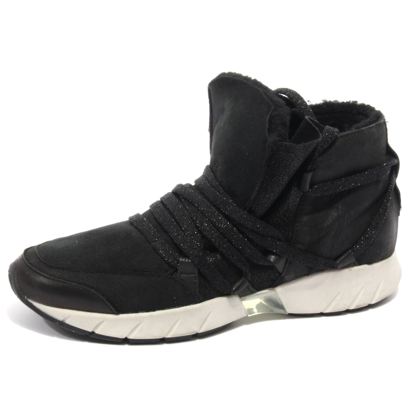 B2162 кроссовки donna CRIME nero interno imbottito винтажная женская обувь scarpa