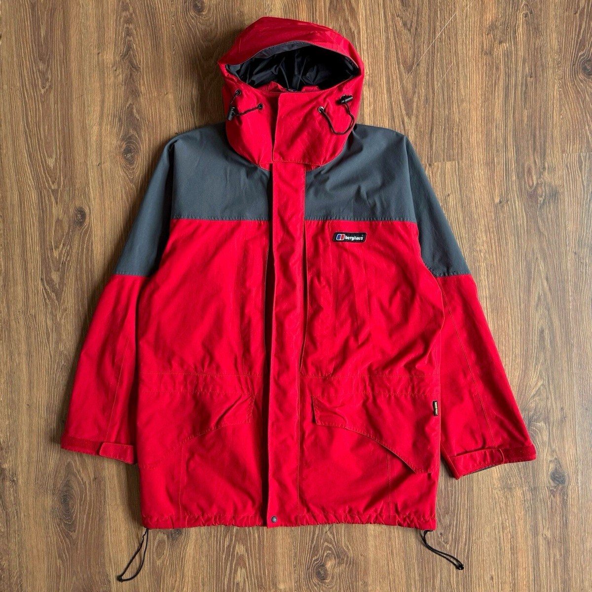 berghausGORE-TEXマウンテンパーカーUK製イギリス製vintage Vintage Berghaus Gore-Tex Jacket Men's GTX Size:L Red/Gray | eBay