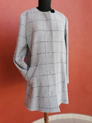 MARELLA SPORT COLLARLESS COAT MODEL AIELLO SIZE 48