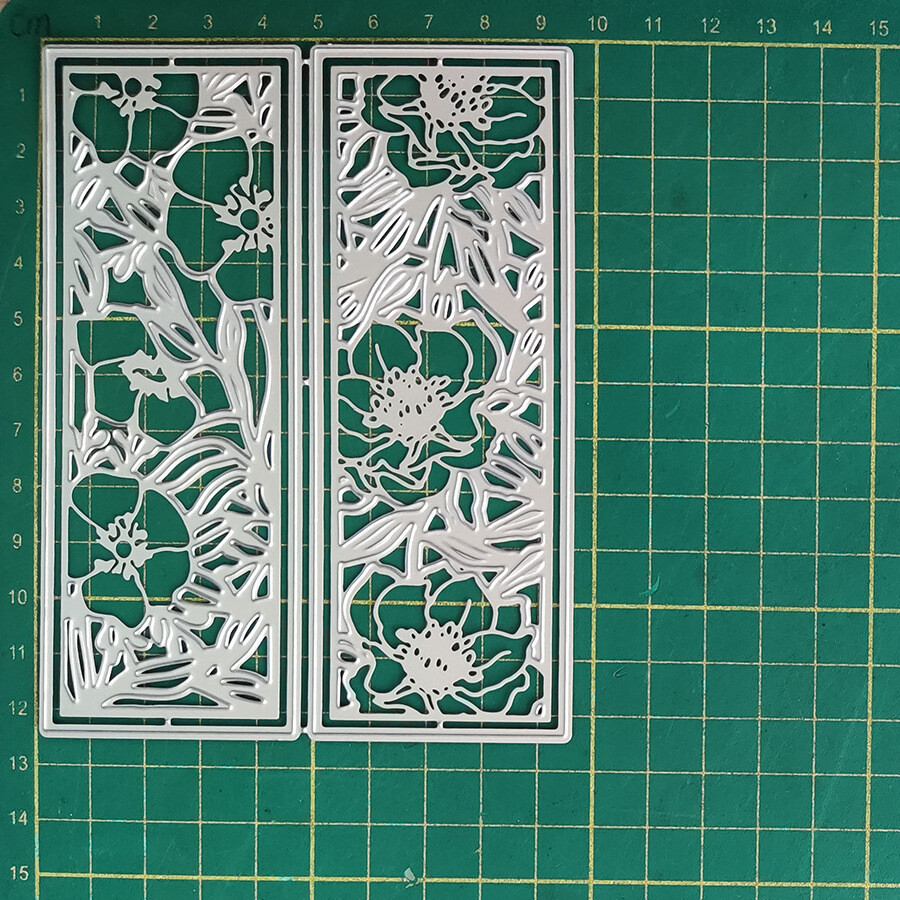 Background Metal Cutting Dies Scrapbooking Embossing Stencils Template