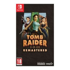 Tomb Raider I-III Remastered Starring Lara Croft Switch  BRAND NEW AND SEALED