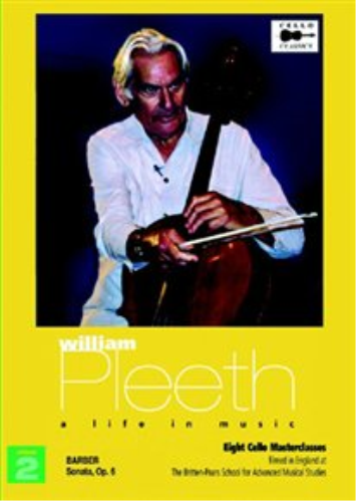 Pleeth Masterclass Vol 2 Cello Lessons with William Pleeth on DVD  