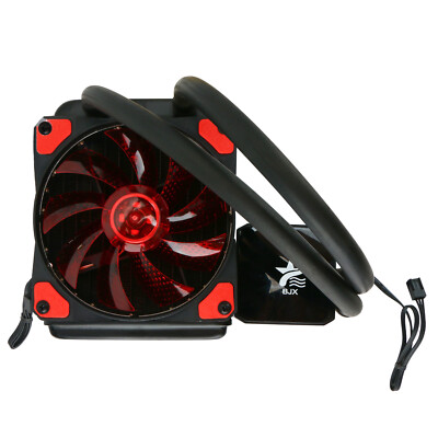 YaeCCC 120mm Water Cooling Radiator Liquid CPU Cooler with Fan for PC Computer